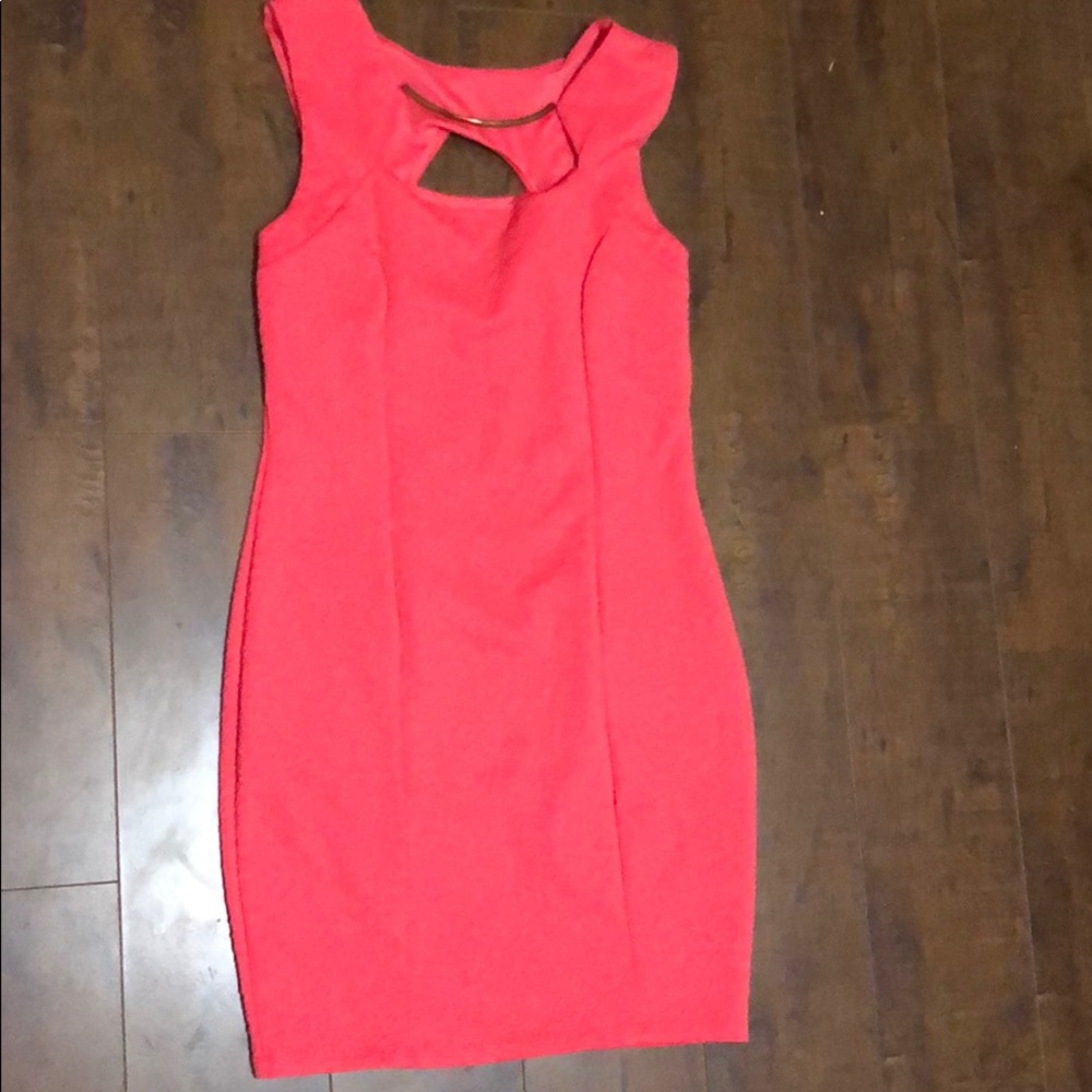 Coral dress / size M